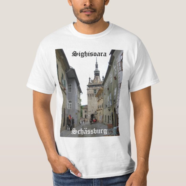 T-shirt de Sighisoara/Schassburg (Devant)