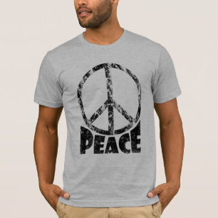 T-shirt de signe de paix pour les hommes et des
