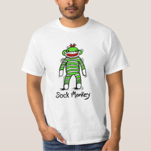 T-shirt de singe de chaussette oh ouais !