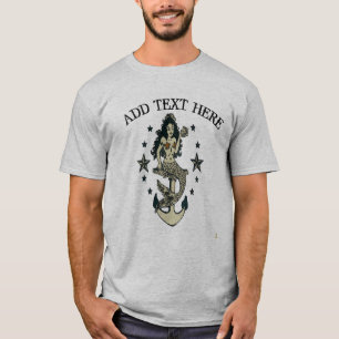T-shirt de sirène de plage