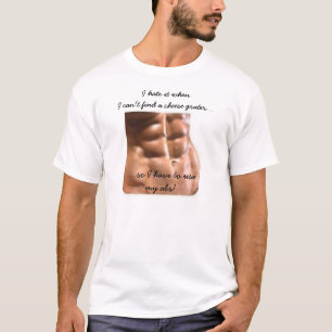 T-shirt de "six ABS de paquet" - personnalisable