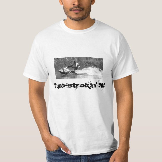 T-shirt de ski de jet (Devant)