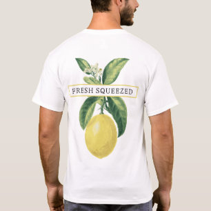 T-Shirt de socle à citronnelle personnalisée