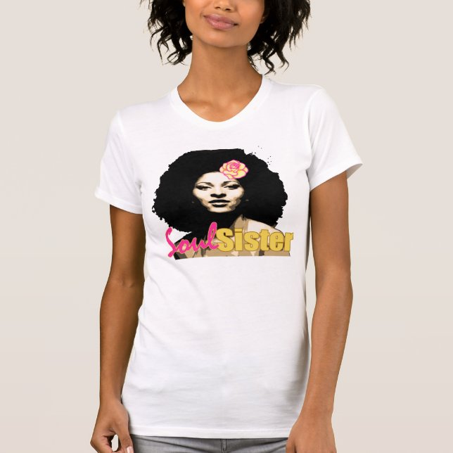 T-shirt "de soeur d'âme" (Devant)
