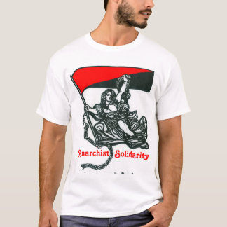 T-shirt de solidarité d'anarchiste