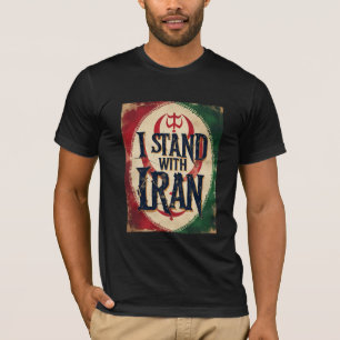 T-shirt de solidarité Je suis avec l'Iran