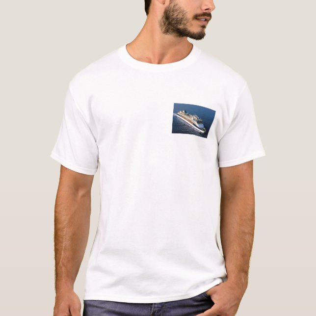 T-shirt de sommet de célébrité avec l'itinéraire (Devant)