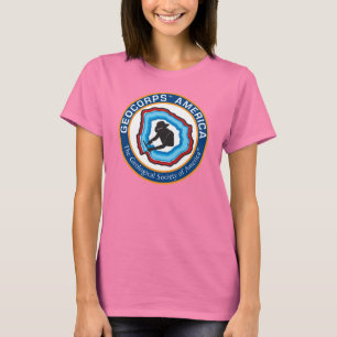 T-shirt de sonnerie de GeoCorps Amérique des
