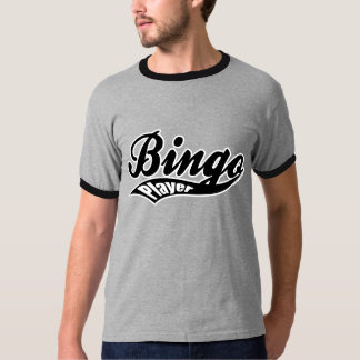 T-shirt de sonnerie de joueur de bingo-test du