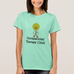 T-shirt de sonnerie de poussin d'ergothérapie