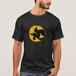 T-shirt de sorcière de Halloween des années 1930