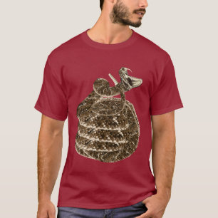 T-shirt de sourire de serpent à sonnettes