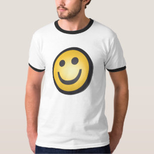 T-shirt de sourire de visage