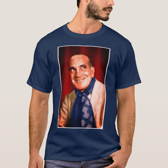 T-shirt de sourire d'homme (Devant)