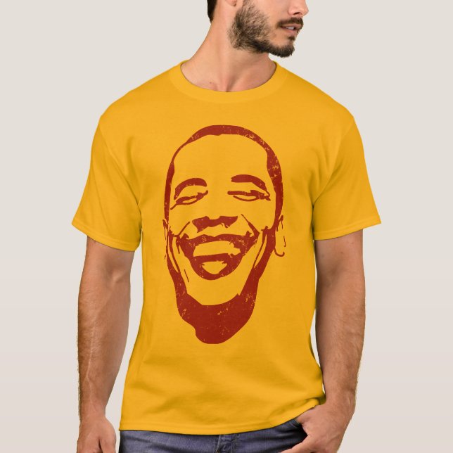 T-shirt "de sourire infectieux" d'Obama (Devant)