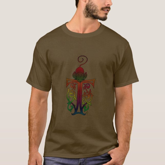 T-shirt de souris de Tyrannosaurus (Devant)