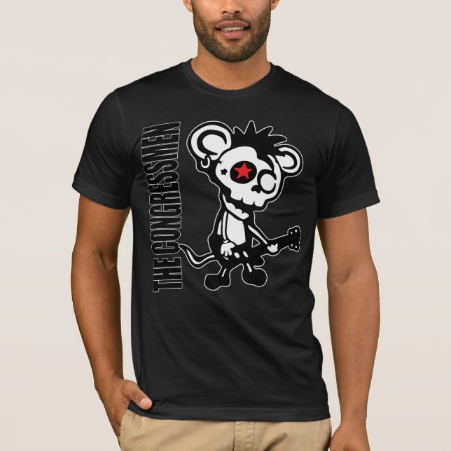 T-shirt de souris Punk (Devant)