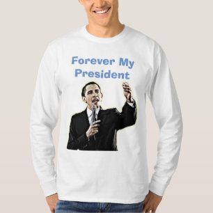T-shirt de soutien à Barack Obama mon président po