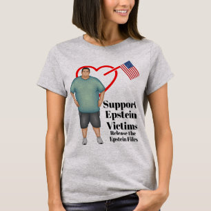 T-shirt de soutien aux victimes Epstein