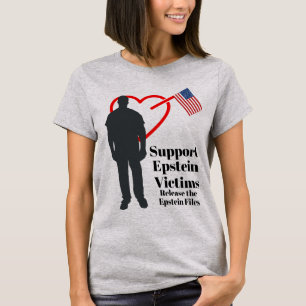 T-shirt de soutien aux victimes Epstein