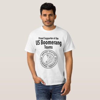 T-shirt de soutien d'équipe de boomerang des USA