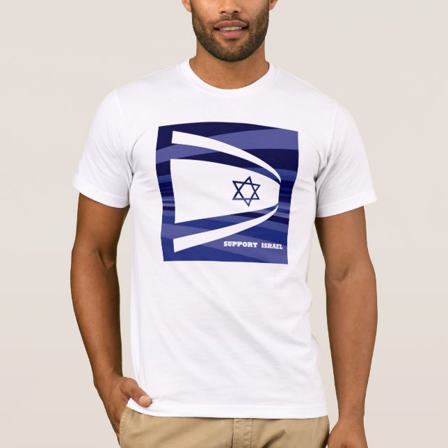 T-shirt De soutien pro Israël chemise de l'Israël (Devant)