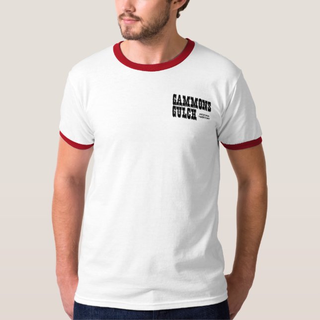 T-shirt de souvenir de Gulch de quartiers de porc (Devant)