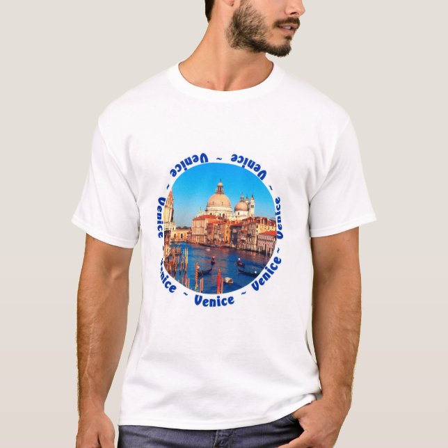 T-shirt de souvenir de Venise (Devant)