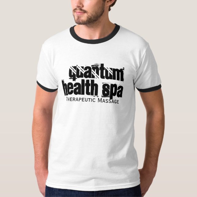 T-shirt de spa de santé de Quantum (Devant)