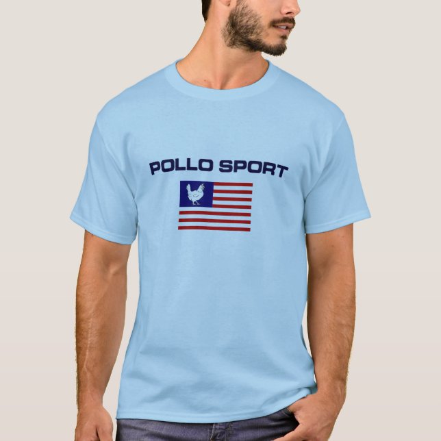 T-shirt de sport de Pollo (Devant)