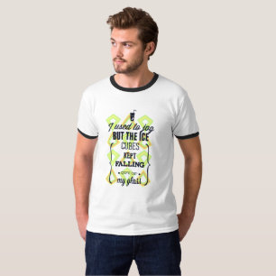 T-shirt de sport drôle avec glace pilée pour joggi