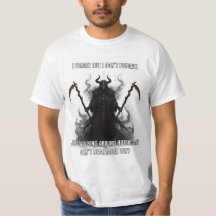 T-shirt de squelette de mème « Oublie mais ne pard