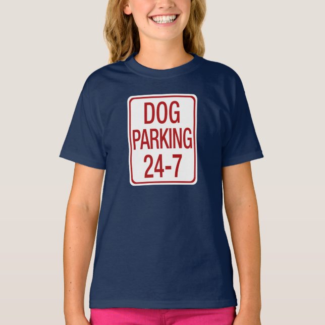 T-Shirt de stationnement pour chien (Devant)
