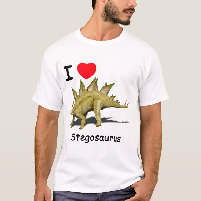 T-shirt de Stegosaurus (Devant)