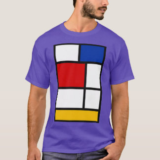 T-shirt De Stijl 1 Mondrian Inspired