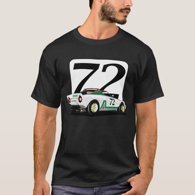 T-shirt de stratos de Lancia (Devant)