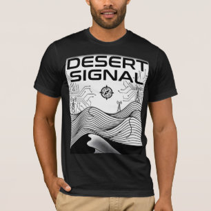 T-Shirt de streetwear cybernétique Désert Signal