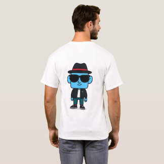 T-shirt de style de rue Smilo
