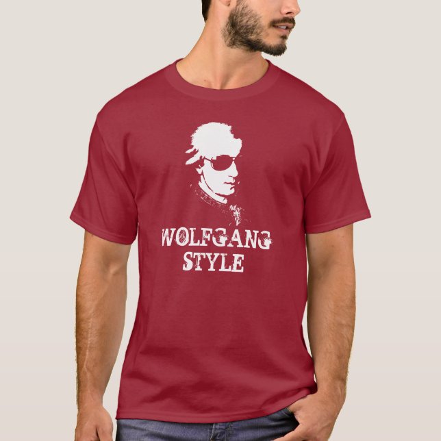T-shirt de style de Wolfgang (Devant)