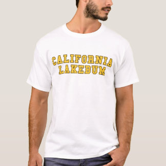 T-shirt de style d'université de la Californie