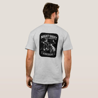 T-Shirt de style pin up pour garage de moto de nui