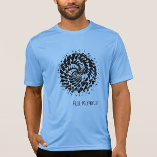 T-shirt de Succulent de polyphylla d'aloès