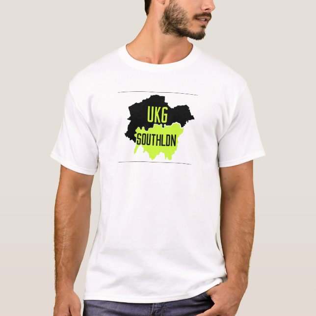 T-shirt de sud de Londres d'UKG (Devant)