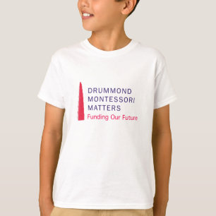 T-shirt de sujets de Drummond Montessori
