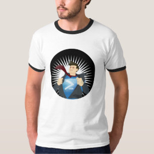 T-shirt de super héros de PowerShell