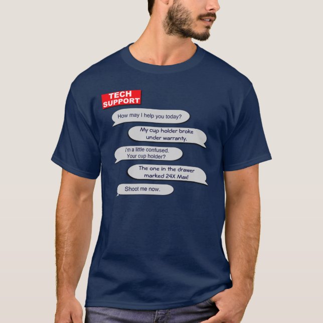 T-shirt de support technique (Devant)