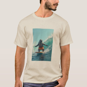 t-shirt de surfeur de phoques