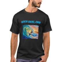 T-shirt de surfeur personnalisable