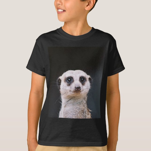 T-shirt de surveillance de Meerkat (Devant)