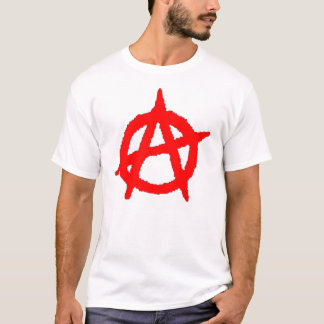 T-shirt de symbole d'anarchie